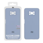 قاب سیلیکونی پاک کنی اورجینال Master Quality مدل Xiaomi Poco X3 / Poco X3 Pro / Poco X3 NFC - فیلی (پک دار)