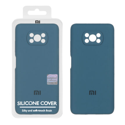قاب سیلیکونی پاک کنی اورجینال Master Quality مدل Xiaomi Poco X3 / Poco X3 Pro / Poco X3 NFC - سبز کله غازی (پک دار)