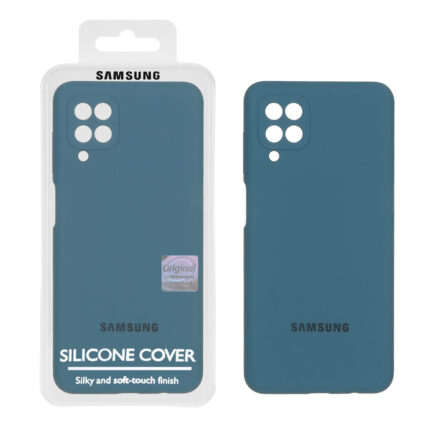 قاب سیلیکونی پاک کنی اورجینال Master Quality مدل Samsung Galaxy A12 / M12 / F12 - سبز کله غازی (پک دار)