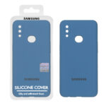 قاب سیلیکونی پاک کنی اورجینال Master Quality مدل Samsung Galaxy A10s - آبی تیره (پک دار)