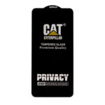 محافظ صفحه نمایش شیشه ای Full Cover Privacy Caterpillar - ESD مدل Samsung Galaxy A10 / A10s / M10 / M20 / M01s