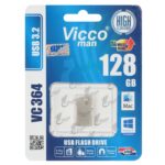 نقره ای Vicco man VC364 S USB3.2 Flash Memory - 128GB