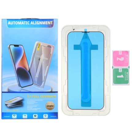 محافظ صفحه نمایش شیشه ای Unipha - Magic Glass Box مدل Apple iPhone 13 / iPhone 13 Pro / iPhone 14 / 16e (پک دار)