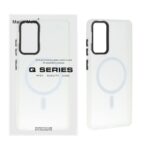 قاب اورجینال Magic Mask مات Magsafe بلک لنز  Samsung Galaxy S20 FE - سفید (پک دار)