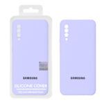 قاب سیلیکونی پاک کنی اورجینال Master Quality مدل Samsung Galaxy A50 / A50s / A30s - یاسی (پک دار)