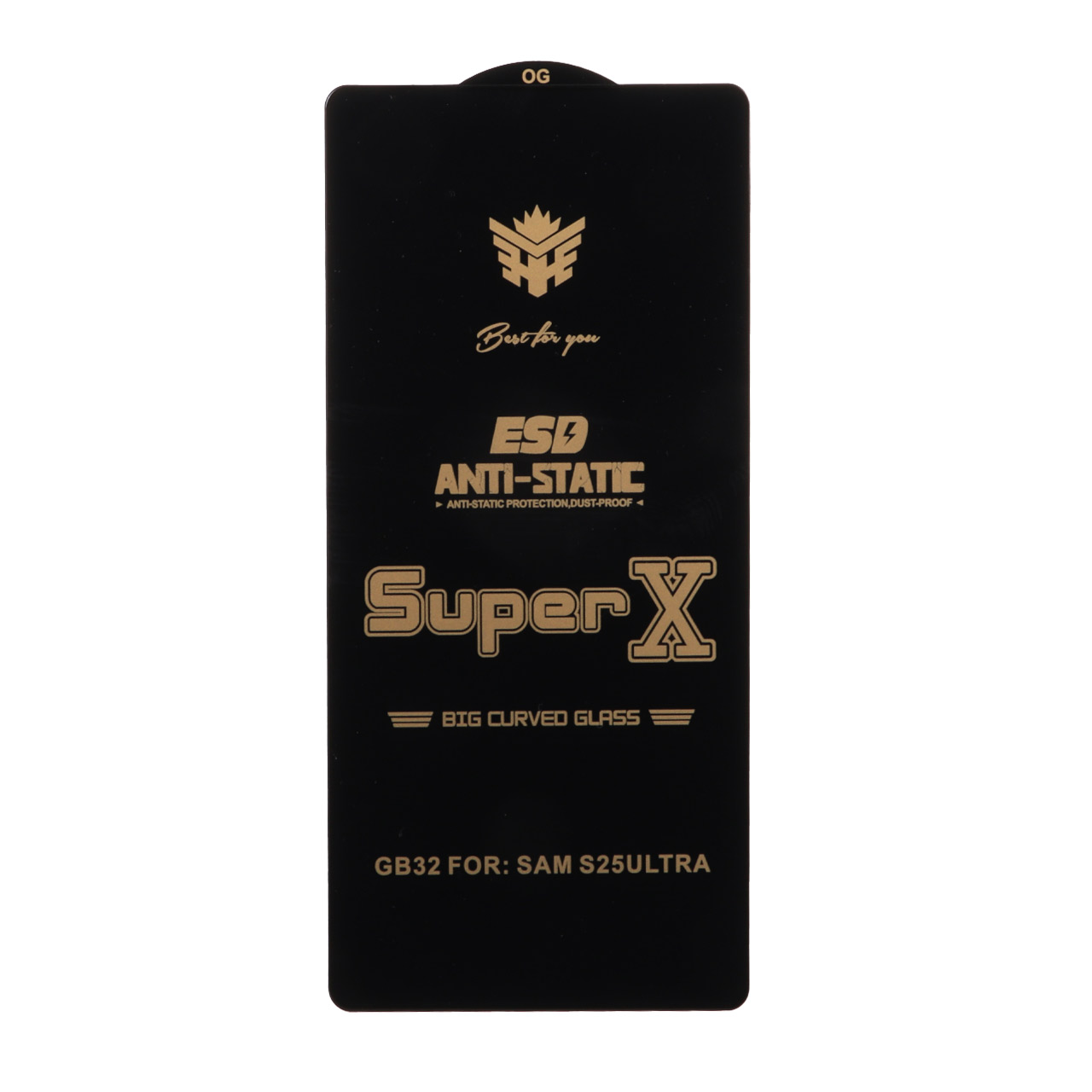 1371770 محافظ صفحه نمایش آنتی استاتیک Full Cover Super X مدل Samsung Galaxy S25 Ultra - تصویر 1