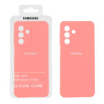 قاب نیو سیلیکون محافظ لنزدار RFF مدل Samsung Galaxy A17 / A26 - صورتی پاستیلی (پک دار)