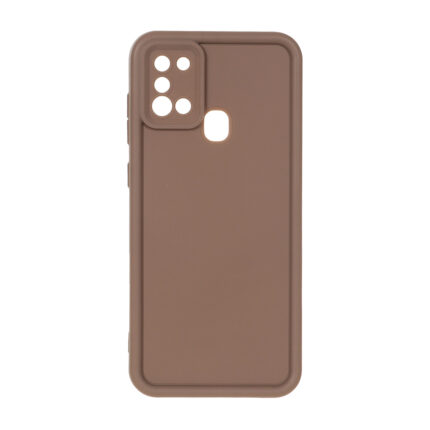 قاب Solid Case مدل Samsung Galaxy A21s - قهوه ای