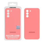 قاب سیلیکونی پاک کنی اورجینال Master Quality مدل Samsung Galaxy S21 FE - مرجانی (پک دار)