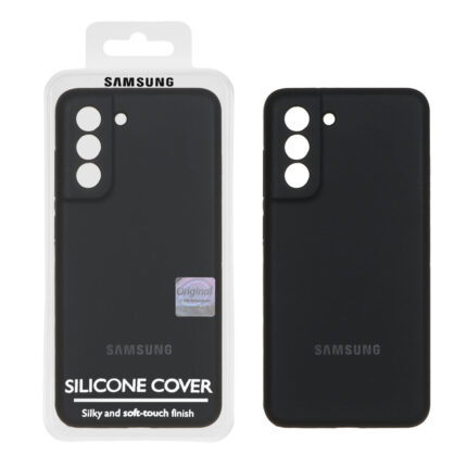 قاب سیلیکونی پاک کنی اورجینال Master Quality مدل Samsung Galaxy S21 FE - مشکی (پک دار)