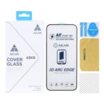 محافظ صفحه نمایش شیشه ای اورجینال Full Cover - AKAM مدل Apple iPhone 13 Pro Max / iPhone 14 Plus به همراه دستمال و پد سیلیکونی (پک دار)