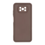 قاب Solid Case مدل Xiaomi Poco X3 / Poco X3 Pro / Poco X3 NFC - قهوه ای