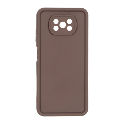 قاب Solid Case مدل Xiaomi Poco X3 / Poco X3 Pro / Poco X3 NFC - قهوه ای