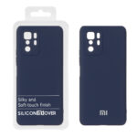 قاب نیو سیلیکون محافظ لنزدار RFF مدل Xiaomi Redmi Note 10 Pro 5G / Poco X3 GT - سرمه ای (پک دار)