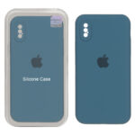 قاب سیلیکونی پاک کنی اورجینال Master Quality مدل Apple iPhone X / iPhone XS - سبز کله غازی (پک دار)