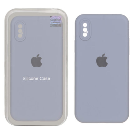 قاب سیلیکونی پاک کنی اورجینال Master Quality مدل Apple iPhone X / iPhone XS - فیلی (پک دار)