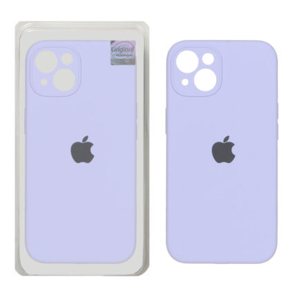 قاب سیلیکونی پاک کنی اورجینال Master Quality مدل Apple iPhone 13 / iPhone 14 - یاسی (پک دار)