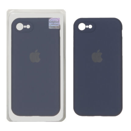 قاب سیلیکونی پاک کنی اورجینال Master Quality مدل Apple iPhone 7 / iPhone 8 / iPhone SE (2020) - سرمه ای (پک دار)