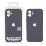 قاب سیلیکونی پاک کنی اورجینال Master Quality مدل Apple iPhone 12 - خاکستری (پک دار)