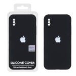 قاب سیلیکونی پاک کنی اورجینال Master Quality مدل Apple iPhone X / iPhone XS - مشکی (پک دار)