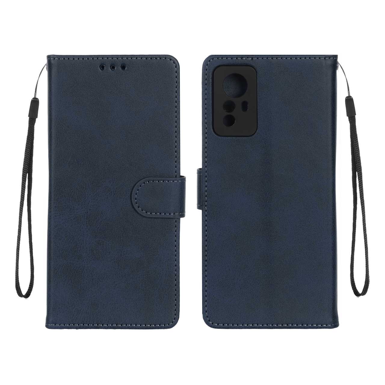 1388818 کیف موبایل مگنتی درجه یک MNC مدل Xiaomi Redmi Note 12S - سرمه ای تیره - تصویر 1