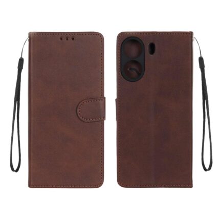 کیف موبایل مگنتی درجه یک MNC مدل Xiaomi Redmi 13C / Poco C65 - قهوه ای