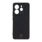 قاب Golden Lion شیاردار Xiaomi Redmi Note 14 4G - مشکی