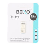 فلش مموری BEXO USB2.0 مدل B-506 ظرفیت 16GB - نقره ای (گارانتی داده پردازی آواتک)