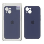 قاب سیلیکونی پاک کنی اورجینال Master Quality مدل Apple iPhone 13 / iPhone 14 - سرمه ای (پک دار)