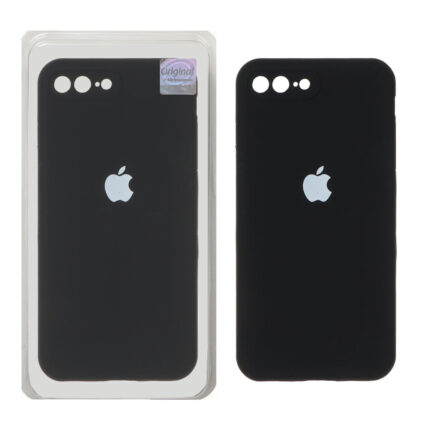 قاب سیلیکونی پاک کنی اورجینال Master Quality مدل Apple iPhone 7 Plus / iPhone 8 Plus - مشکی (پک دار)