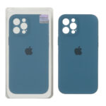 قاب سیلیکونی پاک کنی اورجینال Master Quality مدل Apple iPhone 12 Pro Max - سبز کله غازی (پک دار)