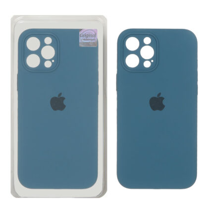 قاب سیلیکونی پاک کنی اورجینال Master Quality مدل Apple iPhone 12 Pro Max - سبز کله غازی (پک دار)