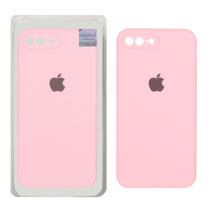 قاب سیلیکونی پاک کنی اورجینال Master Quality مدل Apple iPhone 7 Plus / iPhone 8 Plus - صورتی (پک دار)