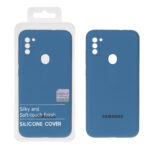 قاب سیلیکونی پاک کنی اورجینال Master Quality مدل Samsung Galaxy A11 / M11 - آبی تیره (پک دار)