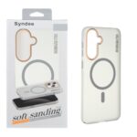 قاب اورجینال Syndee پشت مات MagSafe مدل Samsung Galaxy A56 / A36 - خاکستری (پک دار)