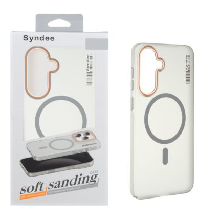 قاب اورجینال Syndee پشت مات MagSafe مدل Samsung Galaxy A56 / A36 - خاکستری (پک دار)