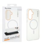 قاب اورجینال Syndee پشت مات MagSafe مدل Samsung Galaxy A56 / A36 - سفید (پک دار)