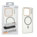 قاب اورجینال Syndee پشت مات MagSafe مدل Xiaomi Redmi Note 14 4G - خاکستری (پک دار)