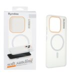 قاب اورجینال Syndee پشت مات MagSafe مدل Xiaomi Redmi Note 14 4G - سفید (پک دار)