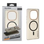 قاب اورجینال Syndee پشت مات MagSafe مدل Xiaomi Redmi Note 14 Pro 4G - مشکی (پک دار)