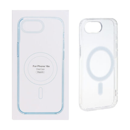 قاب شفاف Apple iPhone 16e با قابلیت شارژ MagSafe (پک دار)