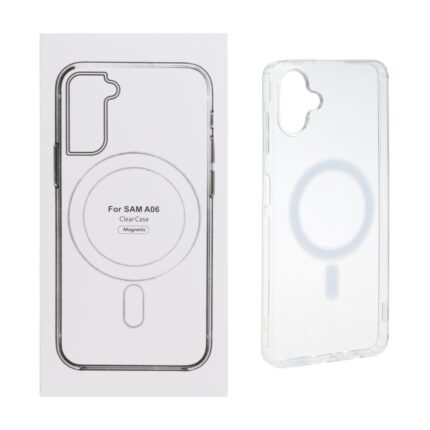 قاب شفاف Samsung Galaxy A06 با قابلیت شارژ MagSafe (پک دار)