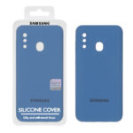 قاب سیلیکونی پاک کنی اورجینال Master Quality مدل Samsung Galaxy A30 / A20 - آبی تیره (پک دار)