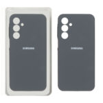 قاب سیلیکونی پاک کنی محافظ لنزدار اورجینال Samsung Galaxy A16 - خاکستری (پک اصلی)