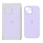 قاب سیلیکونی پاک کنی محافظ لنزدار اورجینال Apple iPhone 15 - یاسی (پک اصلی)