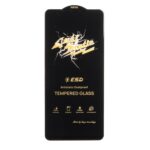 محافظ صفحه نمایش شیشه ای Full Cover Anti Static HAYA مدل Samsung Galaxy A15 / A25 / A24 / M34 / F34(بدون پک) - مشکی