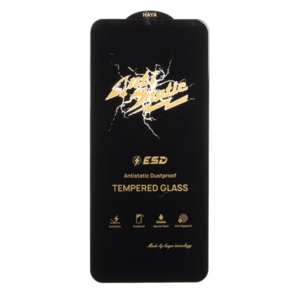 محافظ صفحه نمایش شیشه ای Full Cover Anti Static HAYA مدل Samsung Galaxy S25 FE / S24 FE / A57 / A37 / A56 / A36
