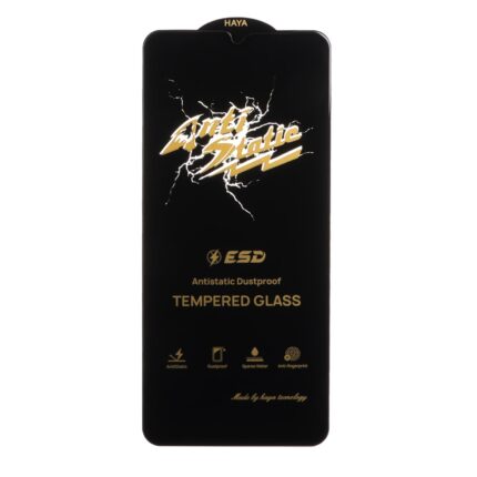 محافظ صفحه نمایش شیشه ای Full Cover Anti Static HAYA مدل Xiaomi Redmi A3 / A3x / Redmi 10C / Redmi 12C / Redmi 11A / Redmi 10 Power / Poco C40 / Poco C55 / C61