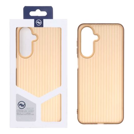 قاب Line Case ژله ای Samsung Galaxy A17 / A26 - قهوه ای (پک دار)