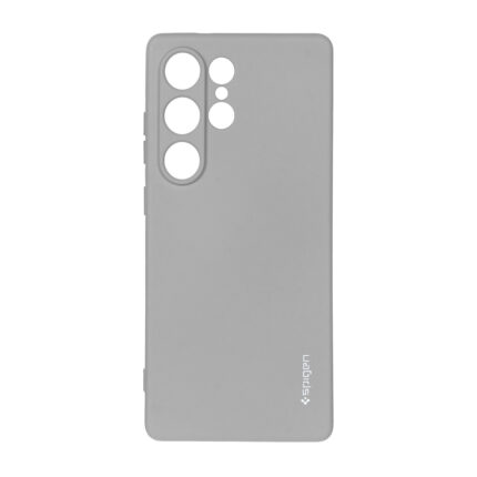 قاب سیلیکونی Spigen محافظ لنزدار Samsung Galaxy S25 Ultra - طوسی